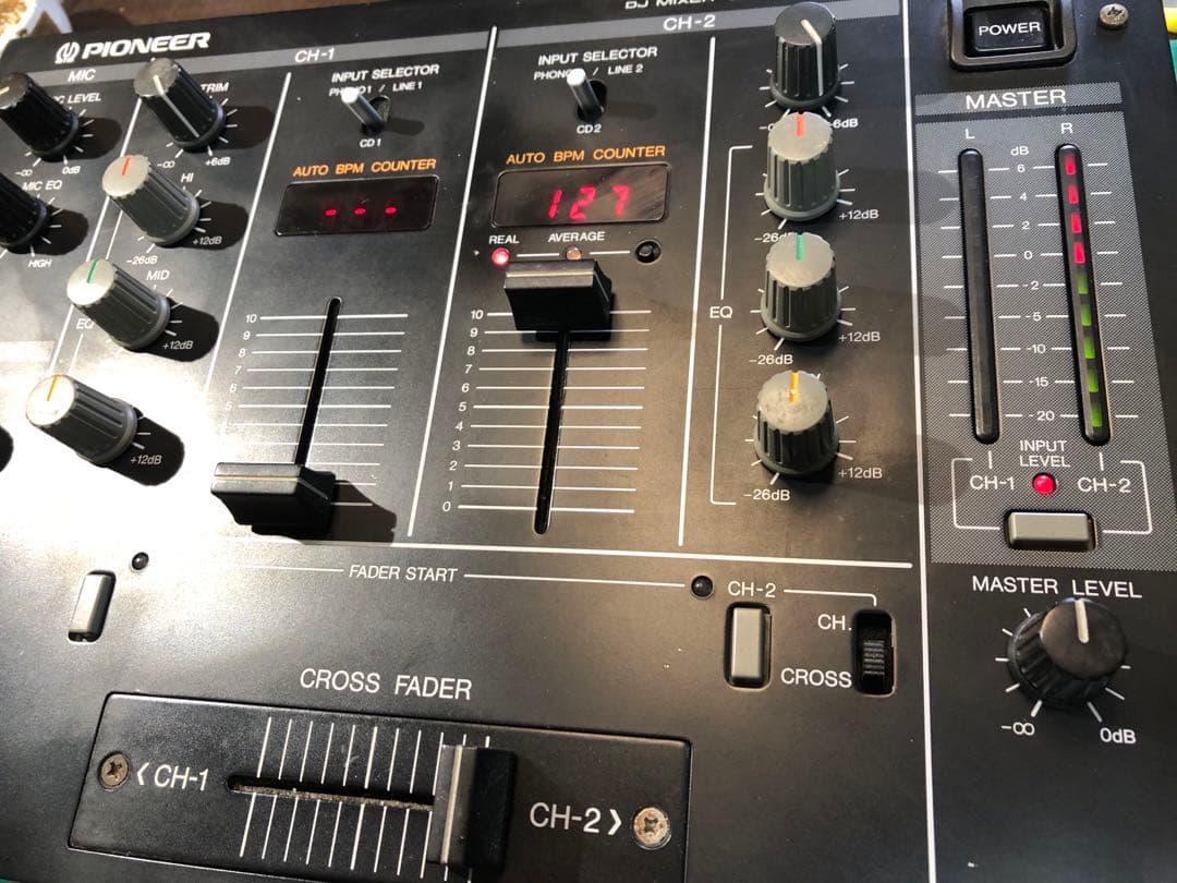 pioneer dj パイオニア　DJM-300 フェーダーメンテナンス