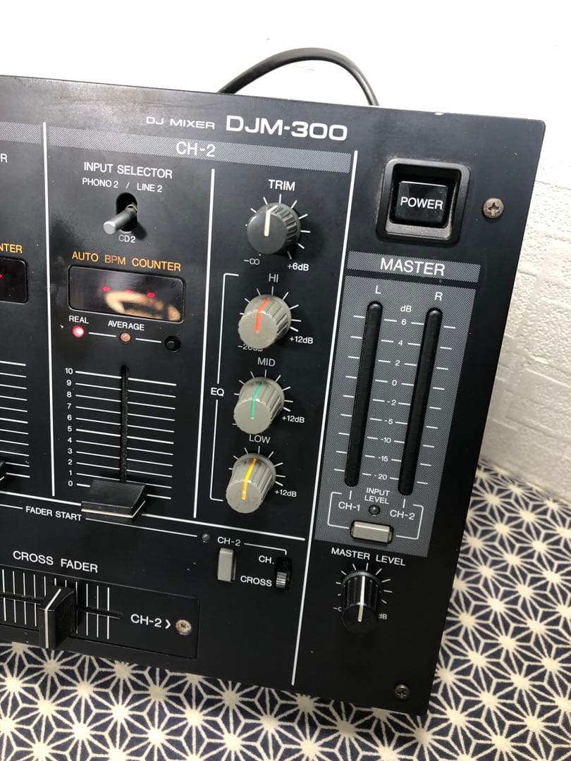 pioneer dj パイオニア　DJM-300 フェーダーメンテナンス