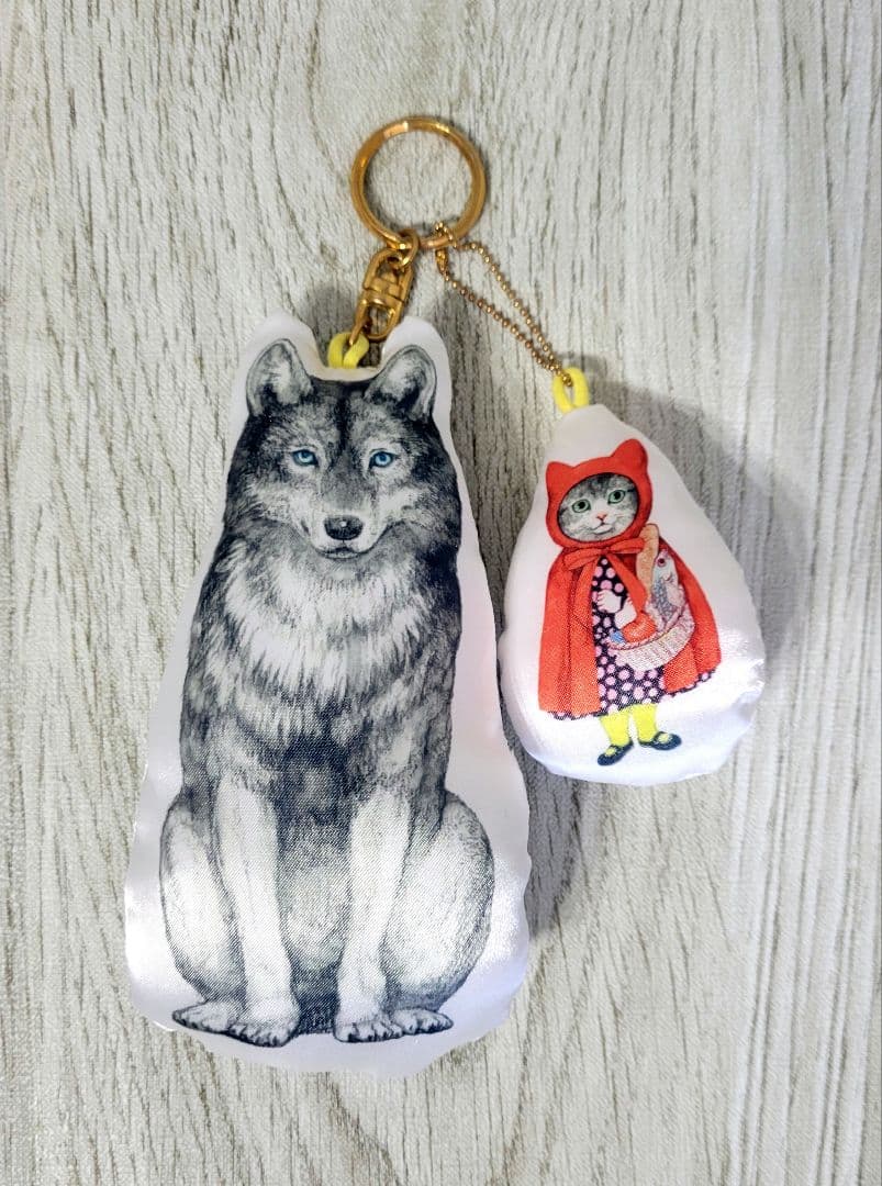 ヒグチユウコ メラントリックヘムライト マスコットキーホルダー