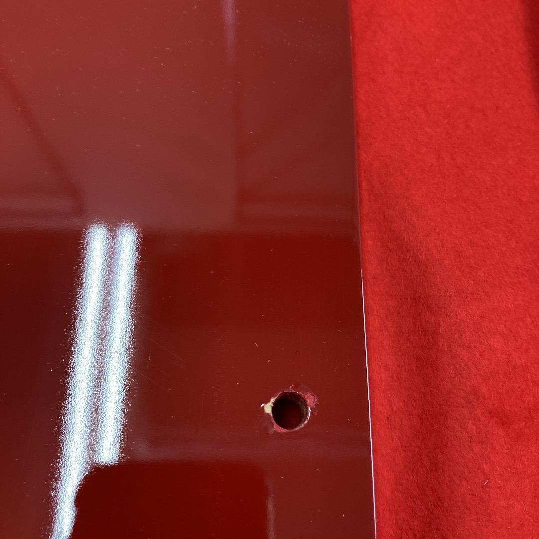 KM12 可愛い飾り台　朱塗り　巾70㎝位　ひな人形　親王飾り台　木目込み飾り台