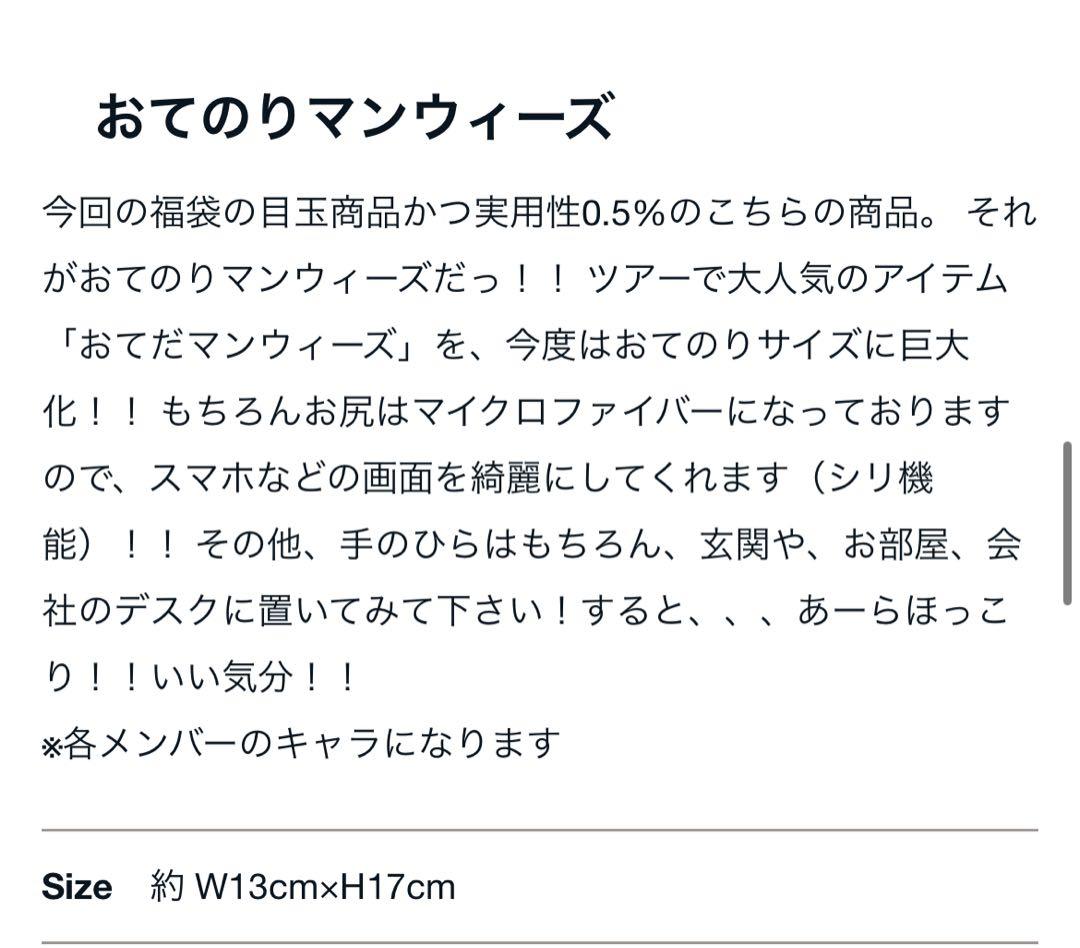 未開封 MAN WITH A MISSION 2017 マンウィズ 福袋 福箱