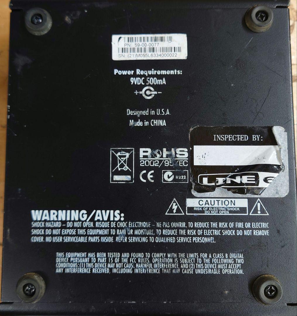 ■■【定価：¥26,000】 LINE6 　M5 STOMBOXエフェクター