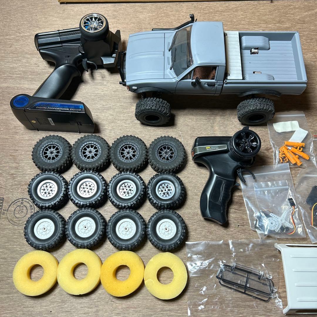 wpl C24カスタム　パーツ多数おまけ