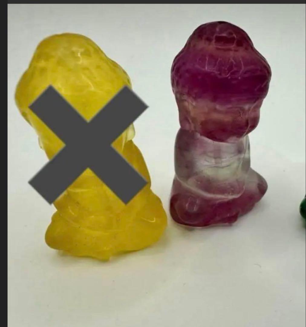 【Sugi☆hirokoさん専用】ローズクウォーツ　とフローライト大仏パーツ