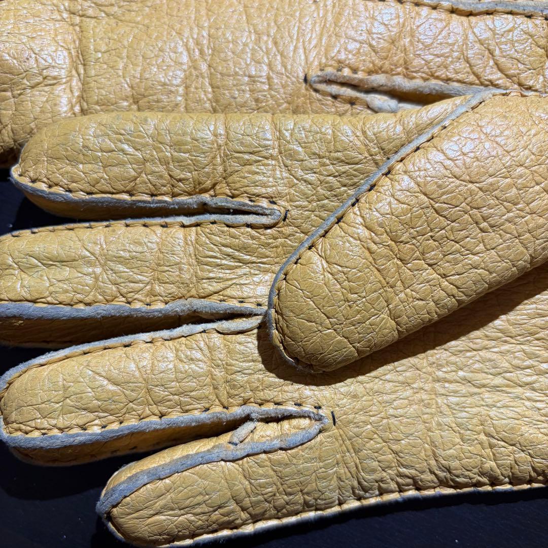 DENTS デンツ ペッカリーレザー カシミアライナー ヘリテージコレクション7