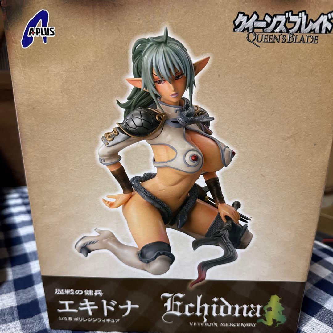 クイーンズブレイド エキドナ 1/4.5 ポリレジンフィギュア