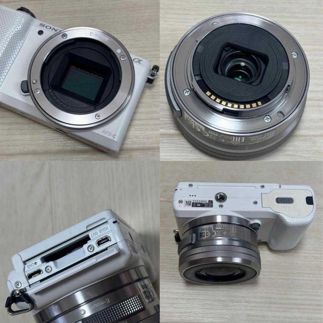 SONY α5000 ホワイト パワーズームレンズキット