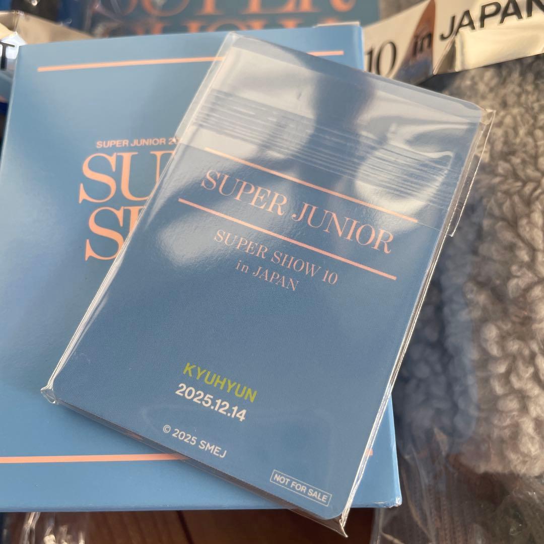 SUPERSHOW10 プレミアムシート特典セット新品未開封12/14