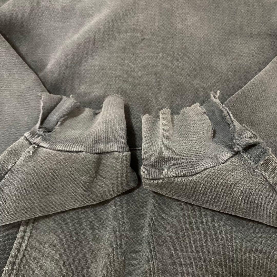 80's CARHARTT パーカー 旧タグ USA製 ブラック L相当