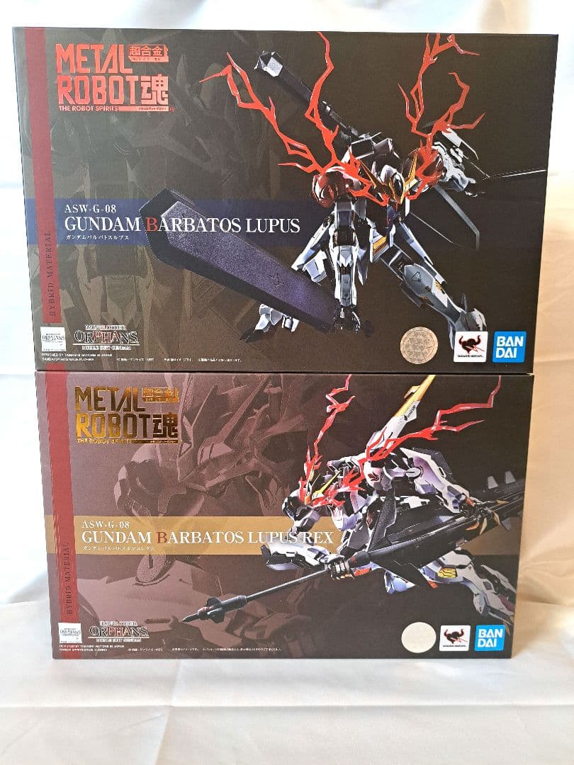 L ROBOT魂 ガンダムバルバトスルプス&バルバトスルプスレクス 2個