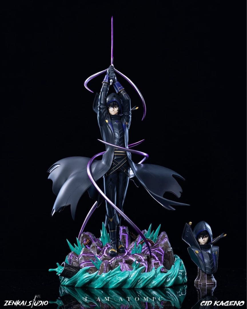 陰の実力者になりたくて！シャドウ　フィギュア　ガレージキット　スタチュー　シド