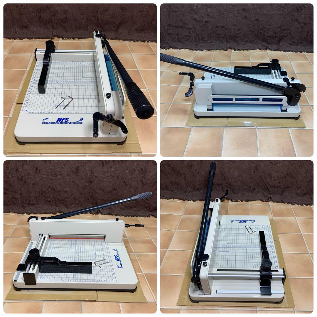 【極美品】HFS 大型裁断機 ペーパーカッター A4サイズ 事務 オフィス