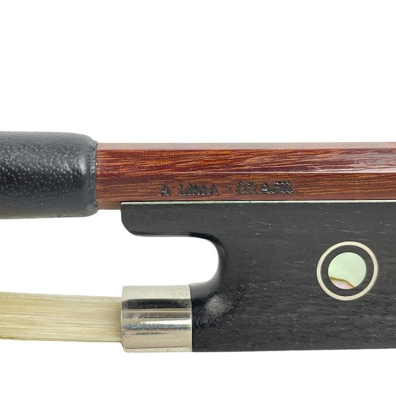 美品●A.LIMA BRASIL● 高級バイオリン弓 4/4 フェルナンブーコ材