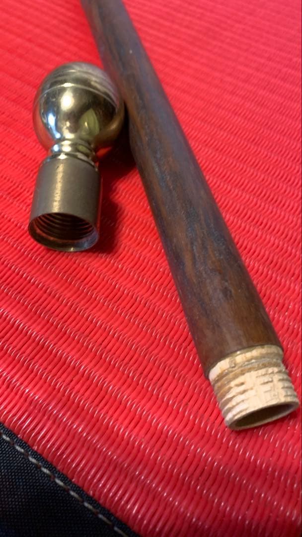 【即購入不可❌】アンティーク杖　約86.5cm ハンドル開きます。仕込み杖