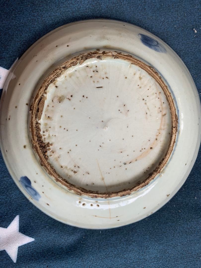 中国明時代染付お皿