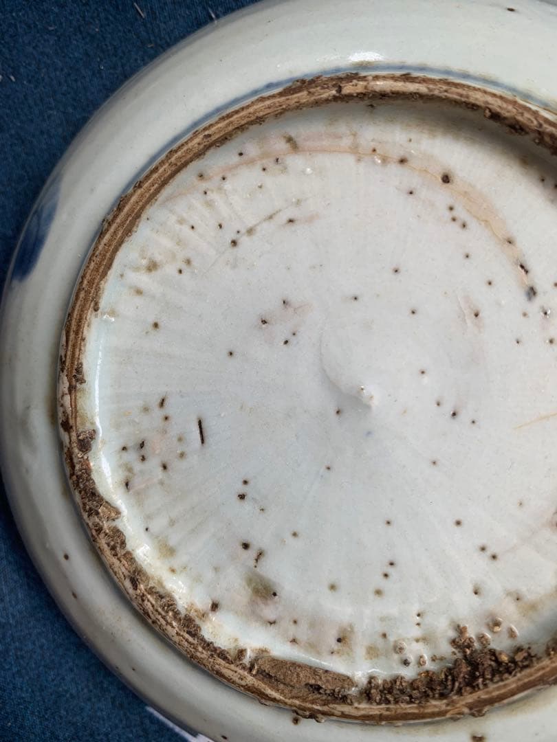 中国明時代染付お皿