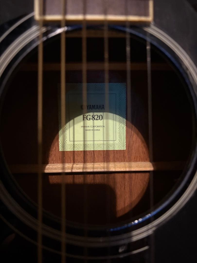 Yamaha FG820 アコースティックギター 【破損なし】