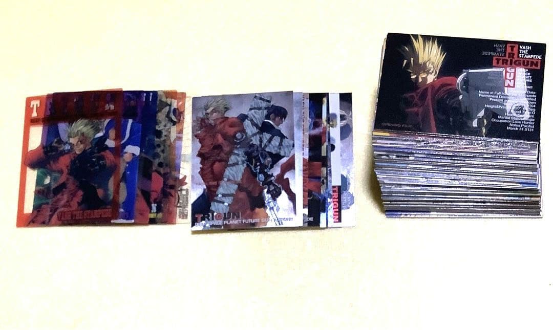 トライガン　カード　トレーディングカードコレクション　セット