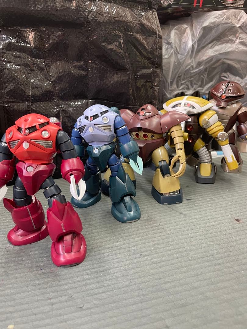 1/144HGシャア専用ズゴックズゴックアッガイゴックジュアッグ素組完成品セット