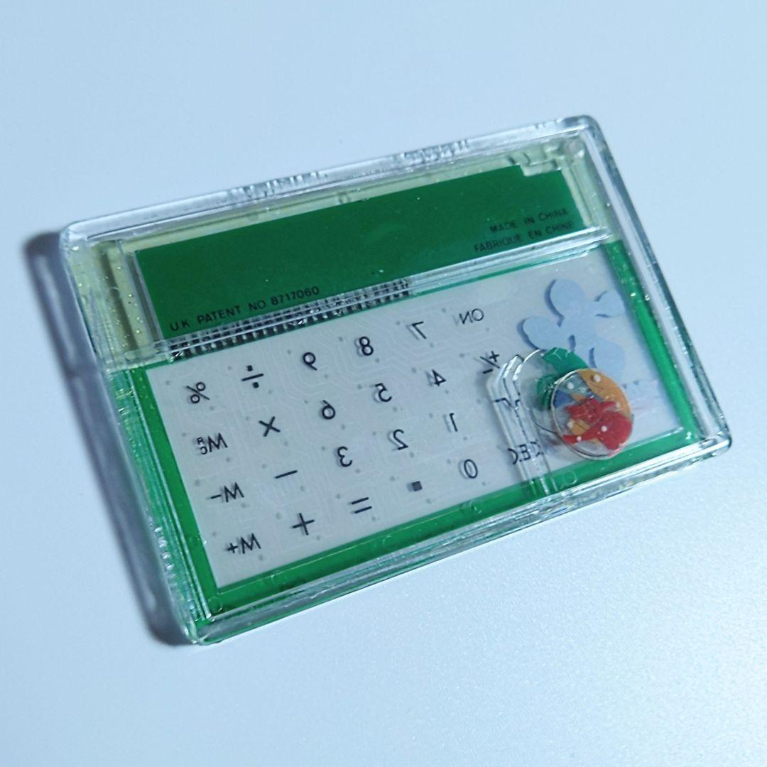 ロックマン8ボスキャラ募集キャンペーン　カプコン賞　電卓