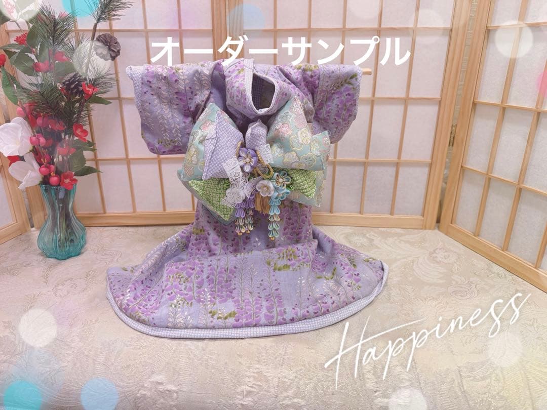 B459.pon2pan2☆犬お着物☆犬オーダーお着物☆2ウェイお着物