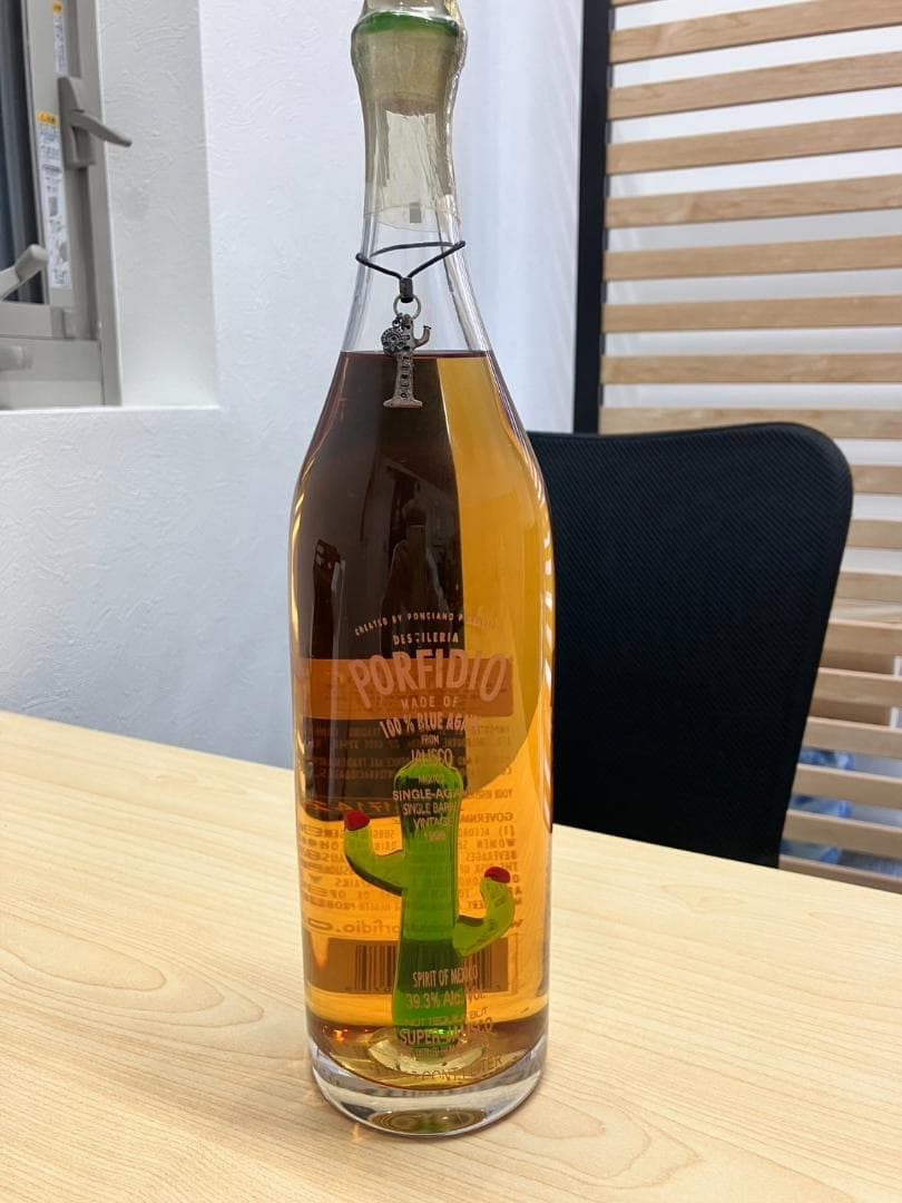 j*n様 限定1000本　テキーラ ポルフィディオ クリスタル アネホ 39.3