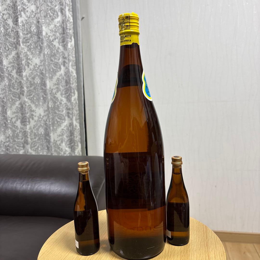 35年以上の本場泡盛 波照間酒造 泡波 一升と100ml三本セット