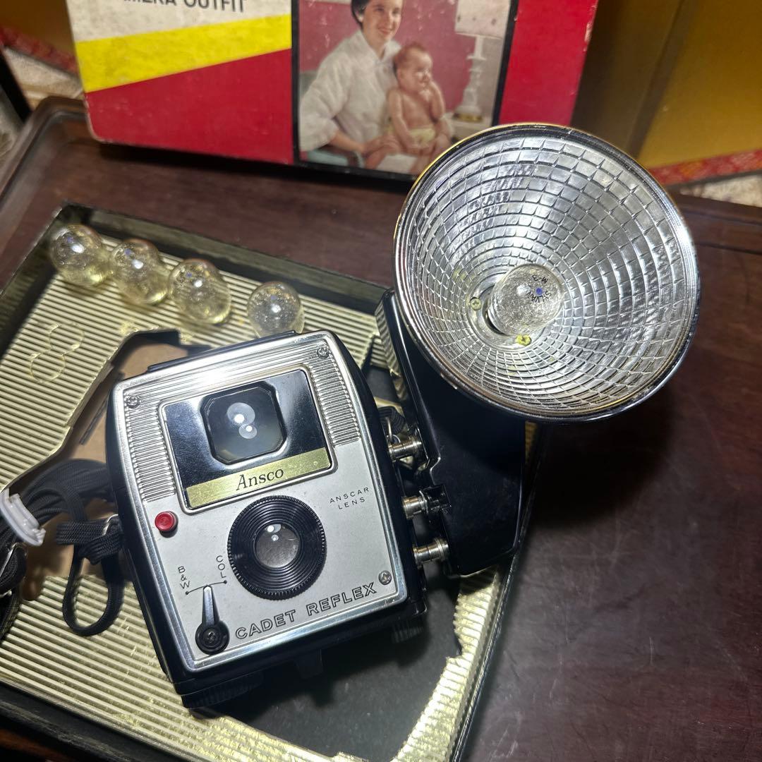 古董カメラ，置物，インテリア，カメラセット