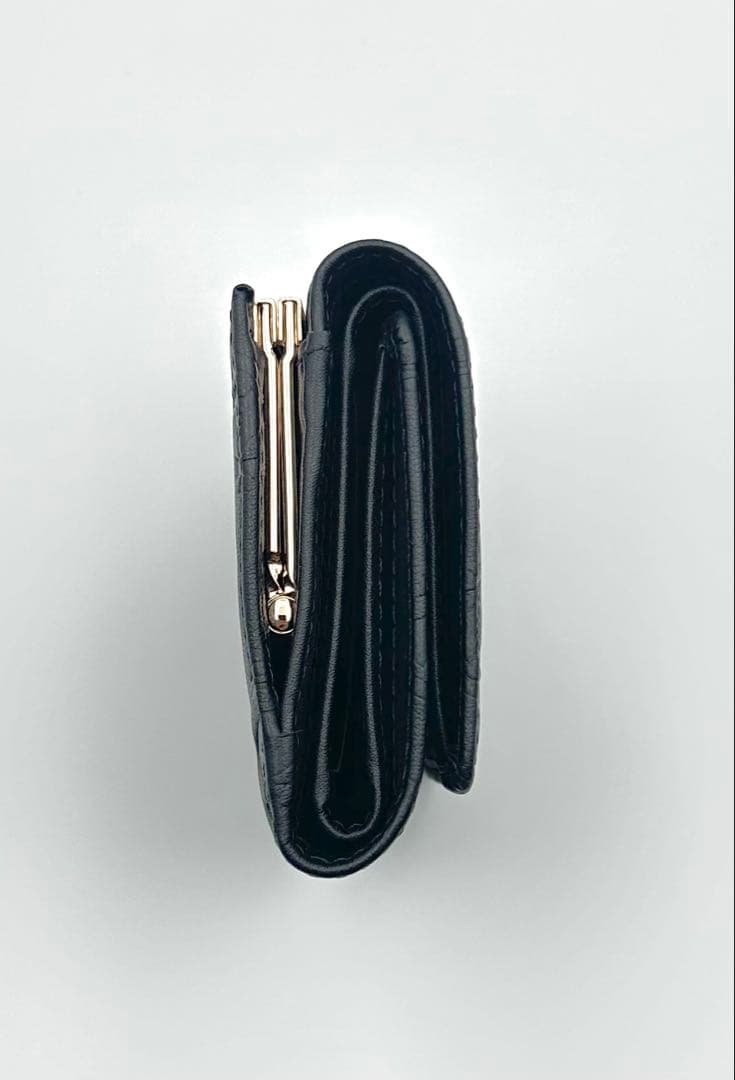 【♡新品✦人気♡】Vivienne Westwood 三つ折り財布 ブラック/黒