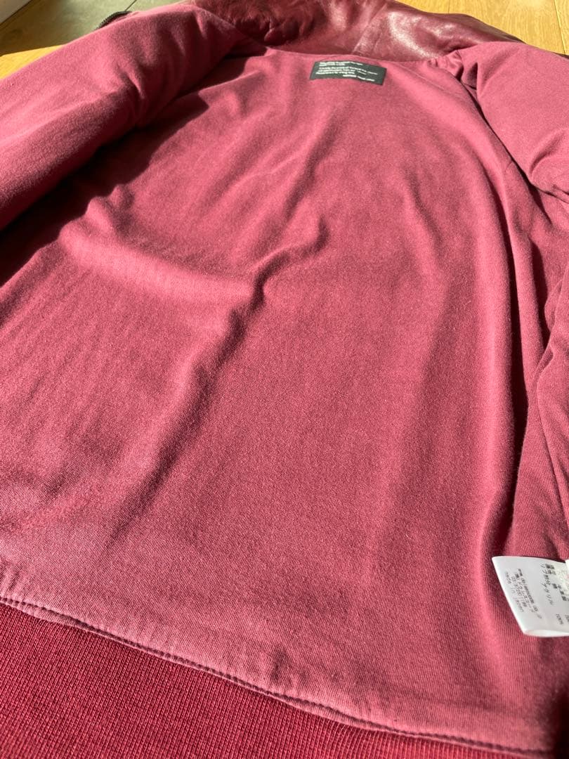 メンズ レザージャケット 牛革　サイズ40