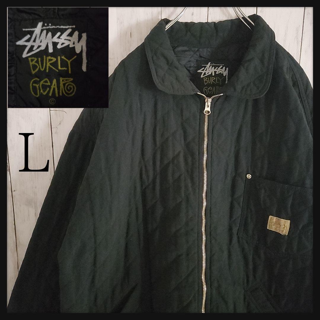 【激レア オールドステューシー BURLY GEARキルティング ジャケット