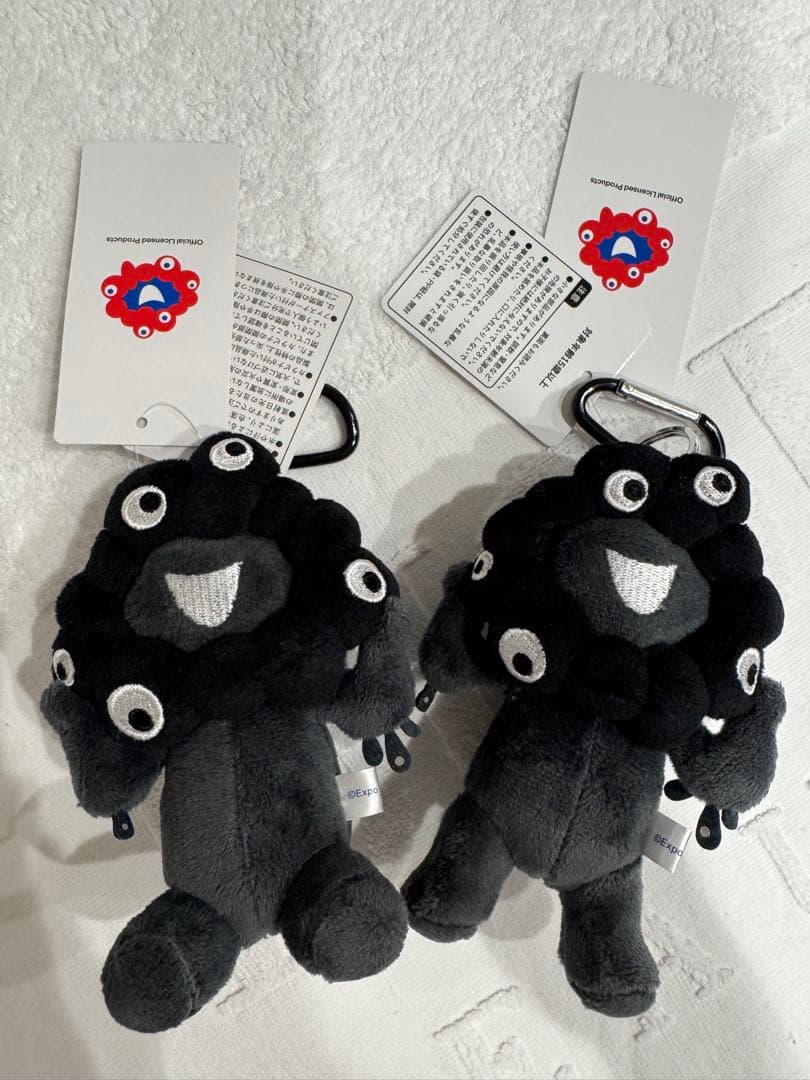 u*e様 新品！未使用！EXPO 万博2025 黒ミャクミャク カラビナ セット