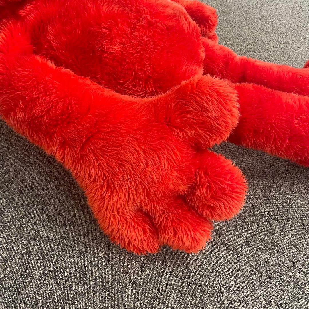 【希少】140cm エルモ ぬいぐるみ 特大 セサミストリート