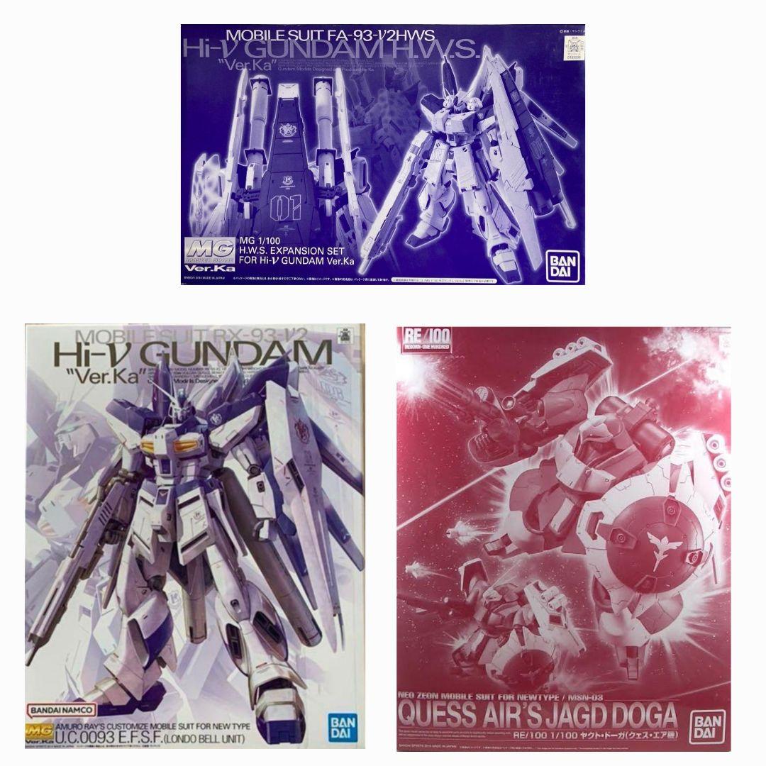 新品　MG 1/100 Ｈｉ-νガンダム Ver.Ka　　　他