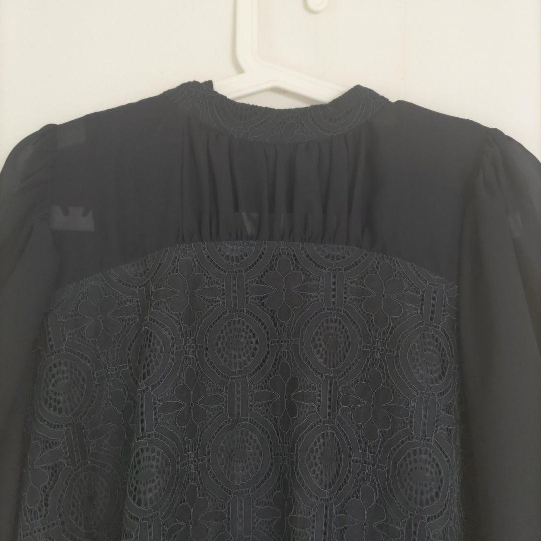 【kana】 2点セット 幾何学柄レース パンツドレス 結婚式 niana M