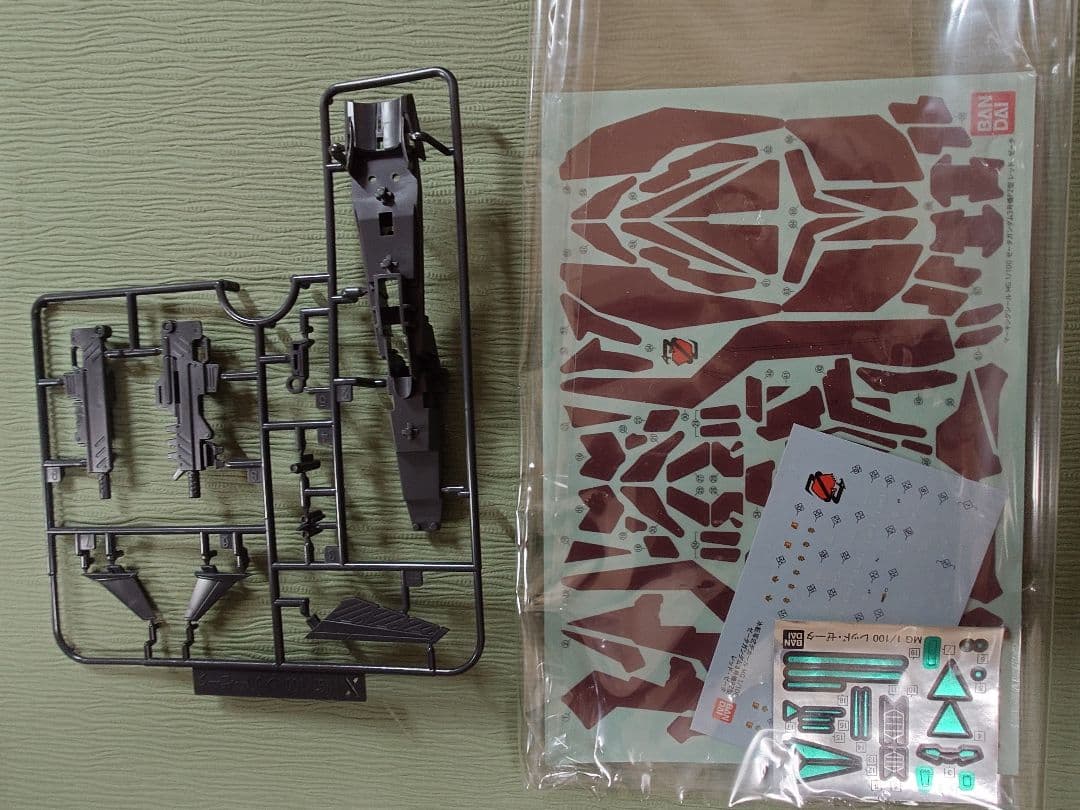 プレバン限定ZETA GUNDAM III P2 RED ZETA（仮組みのみ）