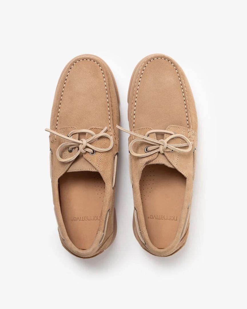 靴 nonnative OFFCER DECK SHOES COW LEATHER