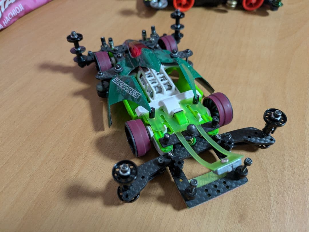 匿名配送 ミニ四駆 引退フルセット ガチマシン 激レア パーツ多数