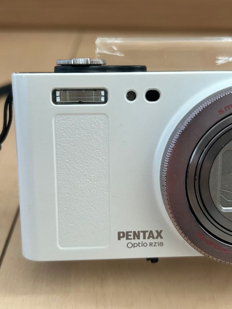 PENTAX デジタルカメラ Optio RZ18(パールホワイト)