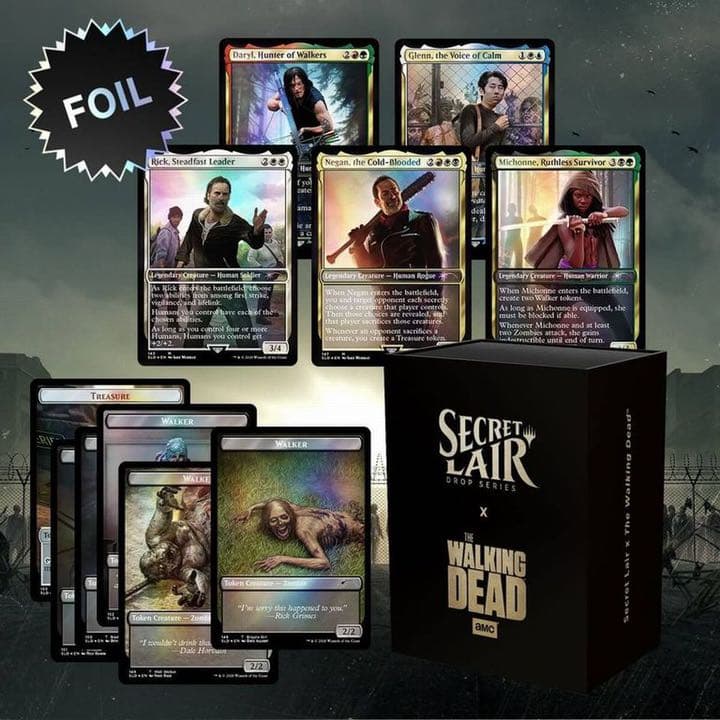 Secret Lair x The Walking Dead コラボ 4個セット