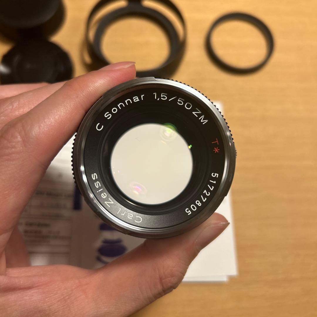 Carl Zeiss C Sonnar T* 50mm F1.5 ZM ブラック