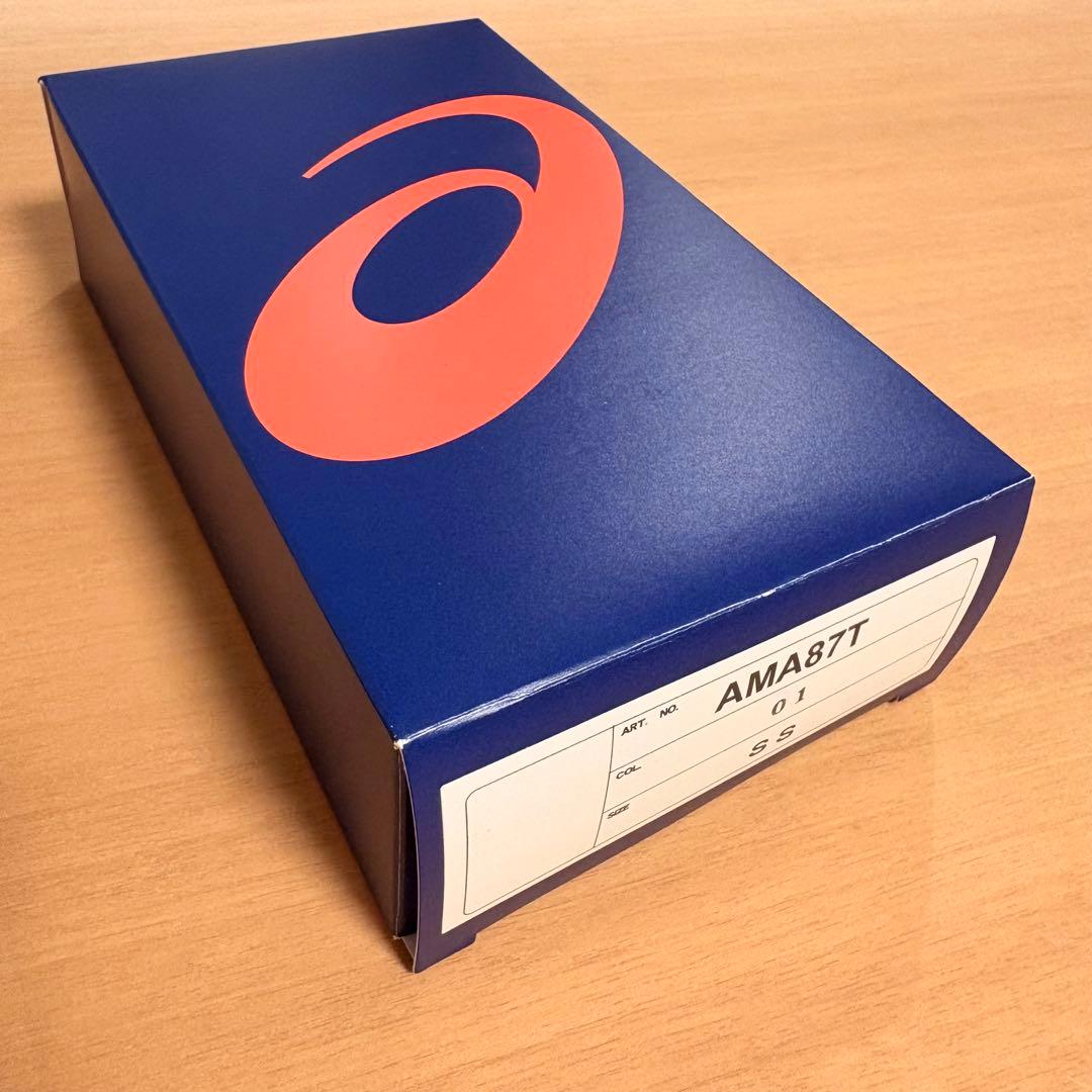 【新品】asics AMA87T 競パン 白 ハイドロCD 競泳水着 白アシ