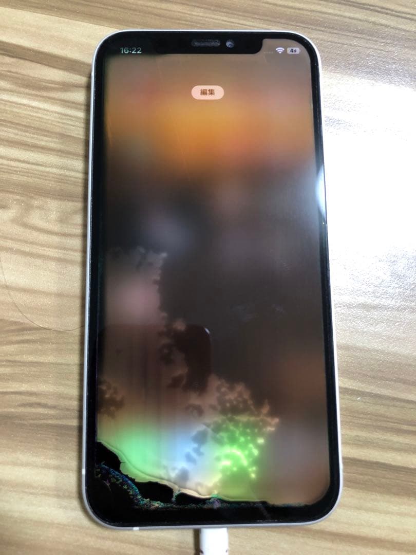 Apple iPhone 液晶漏れ　ジャンク品