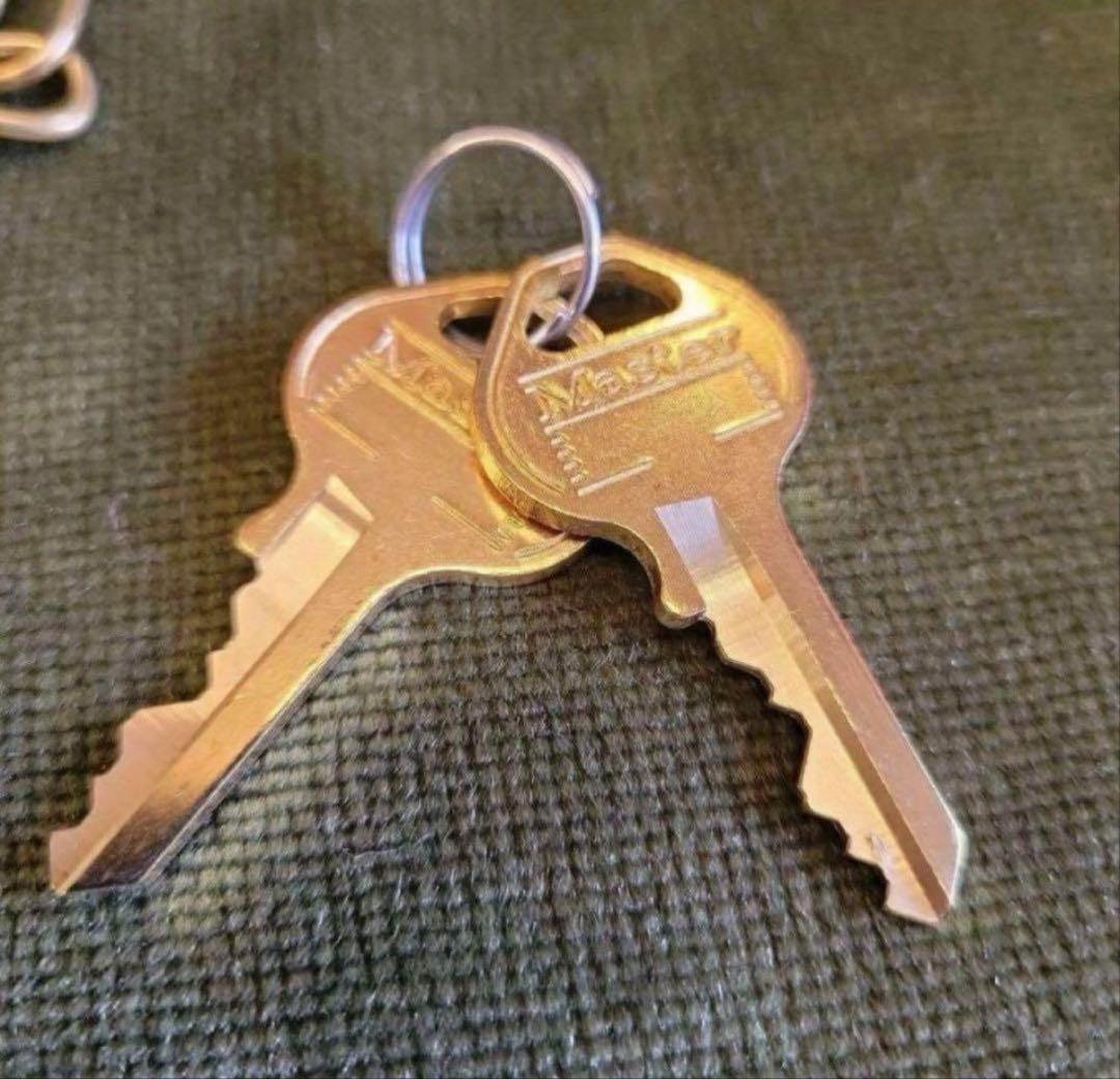 【値下げ】未使用 10個セット マスターロック 南京錠 米軍 ミリタリー