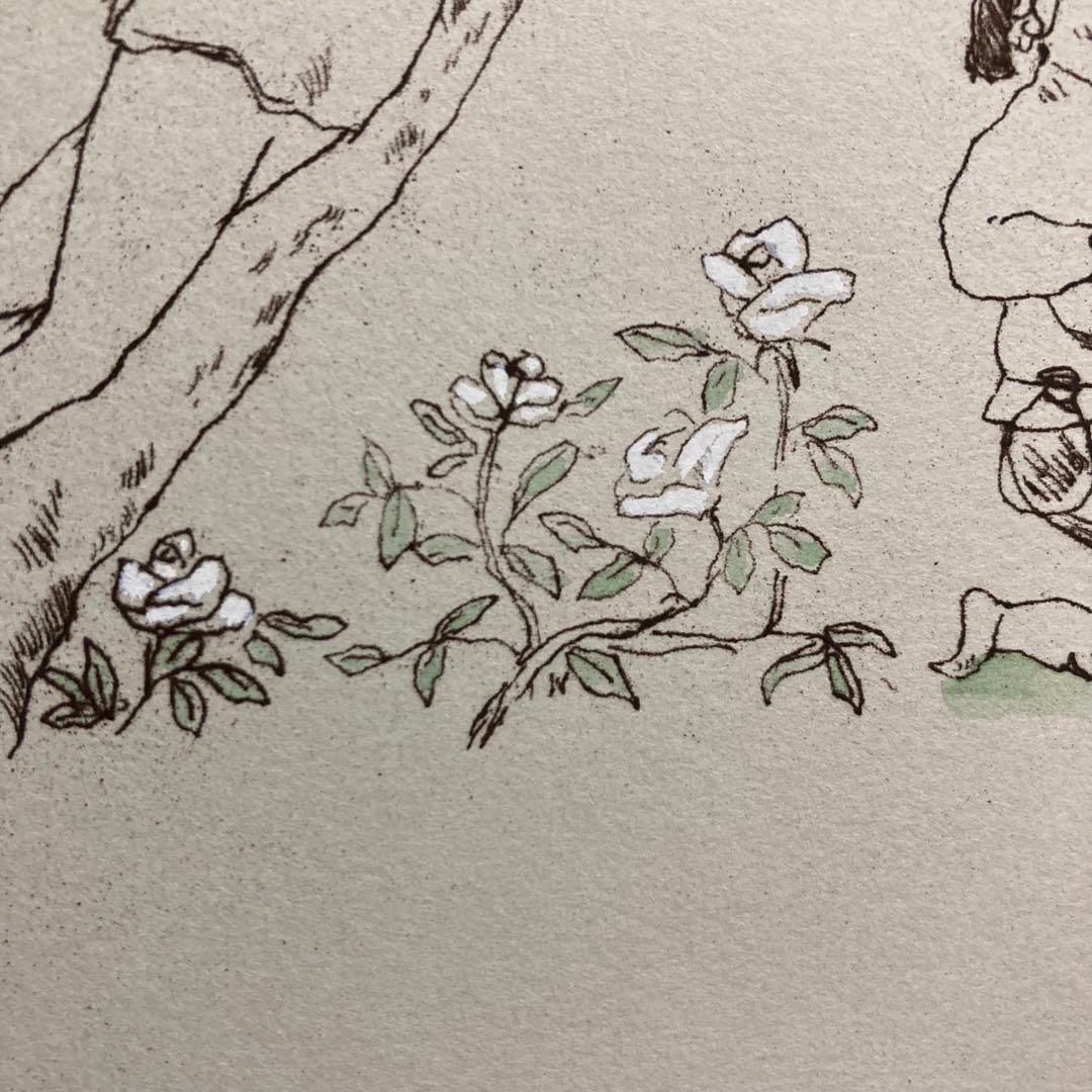 【真作】山本容子「ロミオとジュリエット」手彩色エッチング 直筆サイン 銅版画