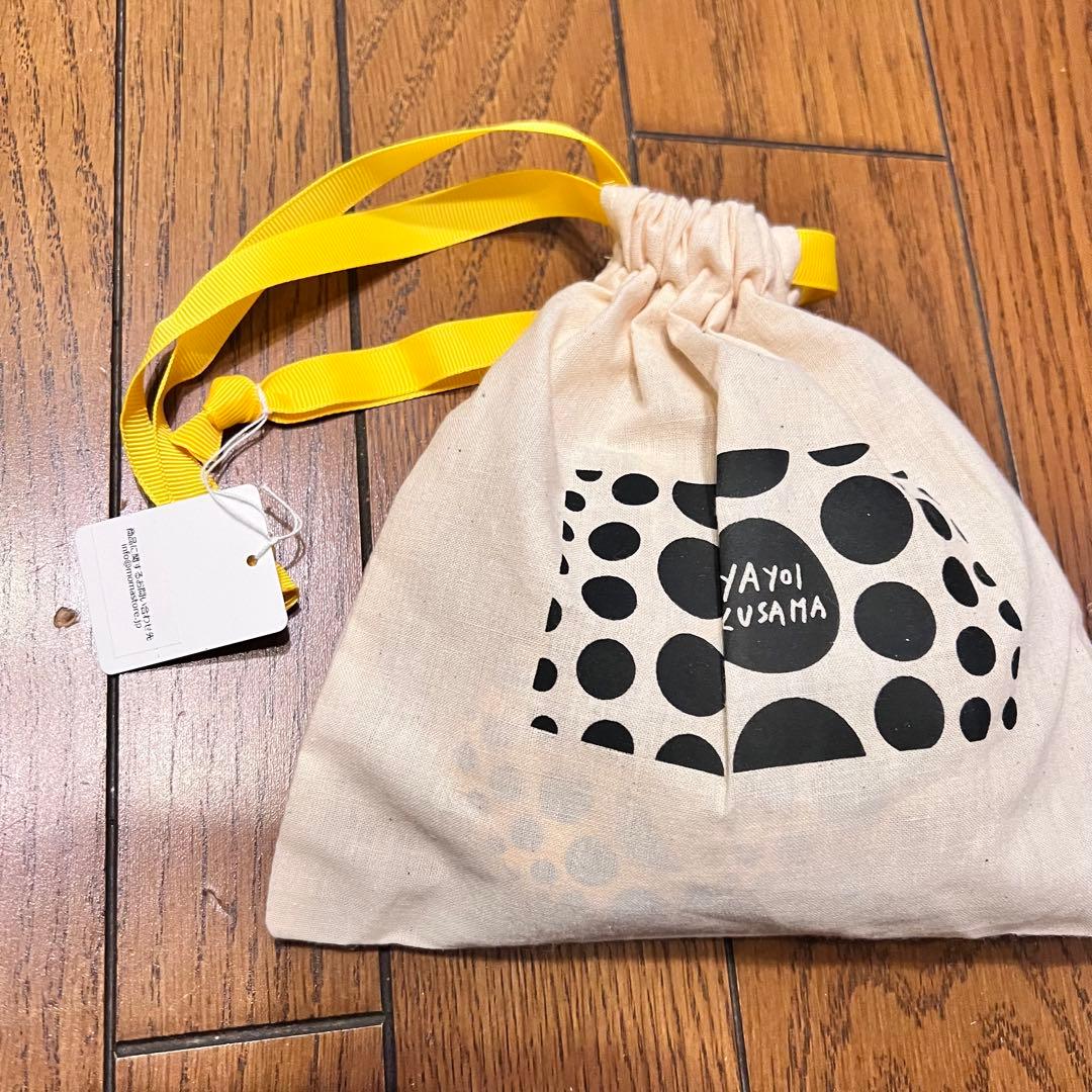 草間彌生：がま口 小 パンプキン イエロー　財布　長財布　kusama