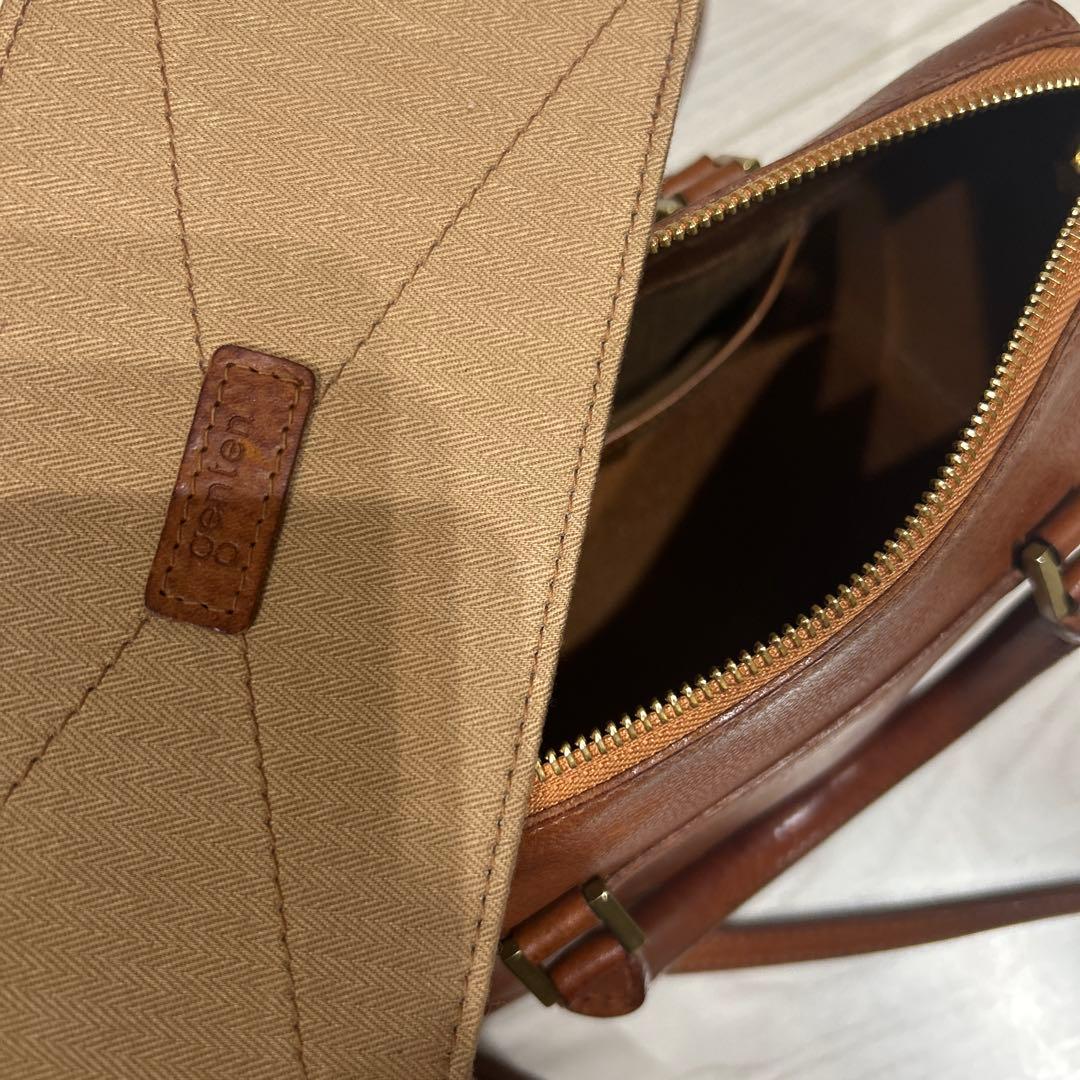 ゲンテン　genten ハンドバッグ ボストンバッグ ショルダーバッグ レザー