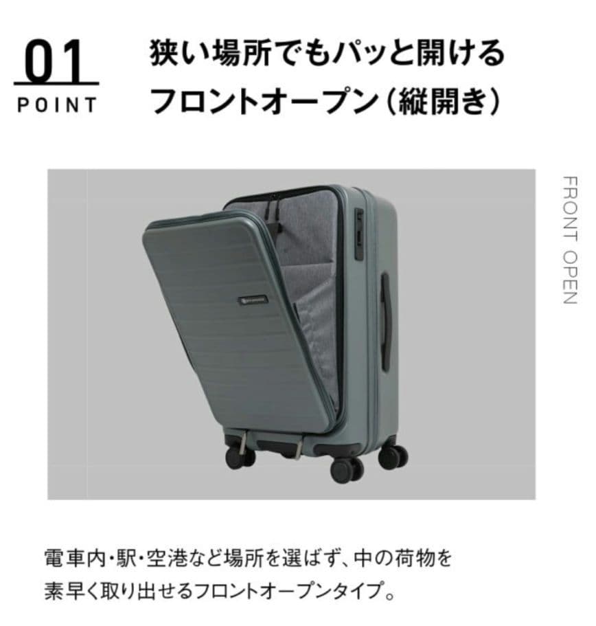 スカイナビゲーター　スーツケース
