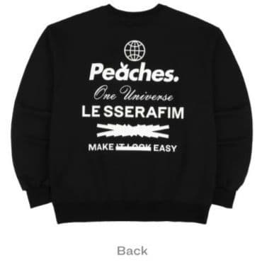 LE SSERAFIM ルセラフィム ポップアップ コラボ スウェット XL