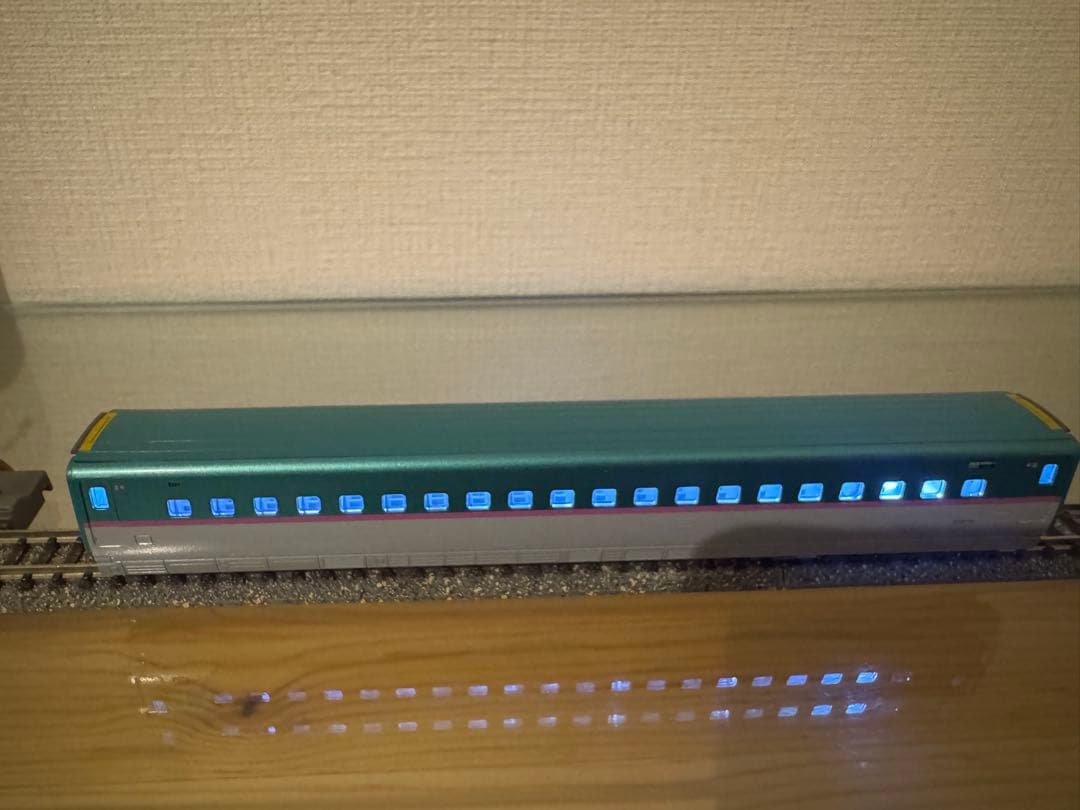 [中古][室内灯付]KATO E5系 東北新幹線 はやぶさ 10両　フル編成